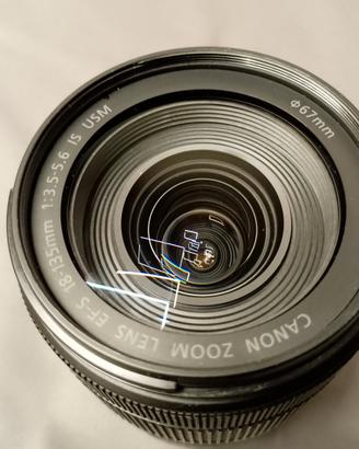 obiettivo Canon efs 18-135mm f3.5-5.6 usm is nano