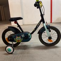 Bici bimbo con rotelle