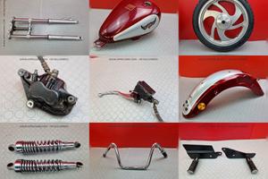 RICAMBI CARENE KEEWAY SUPERSHADOW 250 2006 2012