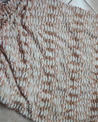 Coperta singola vintage di ciniglia Gabel