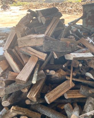 Legna da ardere secca mista solo quercia