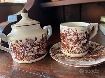 Tazza e zuccheriera silver series