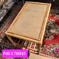 Tavolino da caffè in Bambù e vimini