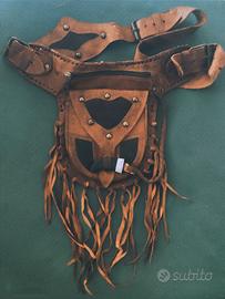 Marsupio laterale Marocco fatto a mano in pelle