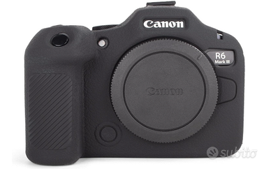 Custodia in silicone Nero compatibile per Canon EO