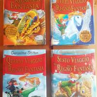 libri di Geronimo Stilton nel regno della fantasia