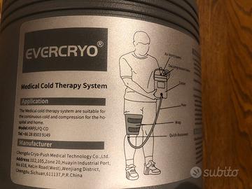 Macchina ghiaccio per crioterapia ginocchio