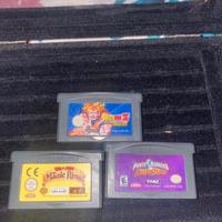 lotto 3 giochi game boy advance funzionanti
