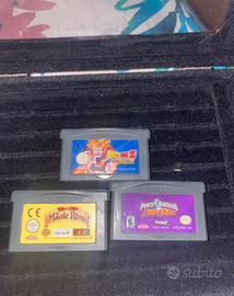 lotto 3 giochi game boy advance funzionanti