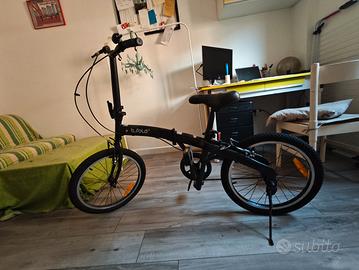 bicicletta pieghevole b fold 3 decathlon