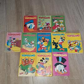 10 FUMETTI TOPOLINO FASCIA 600(662,666,667,.......