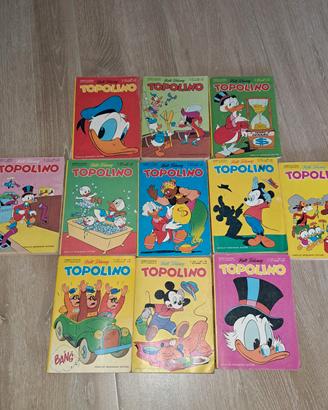 10 FUMETTI TOPOLINO FASCIA 600(662,666,667,.......