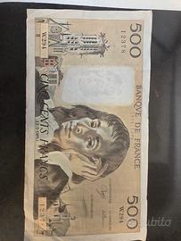 banconota 500 franchi