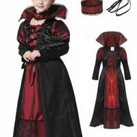 Costume carnevale Vampira vampiro bambina vestito