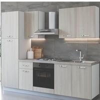 Cucina componibile 255 mt con elettrodomestici