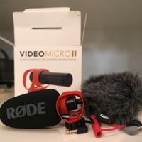 Rode VideoMicro II microfono per fotocamera