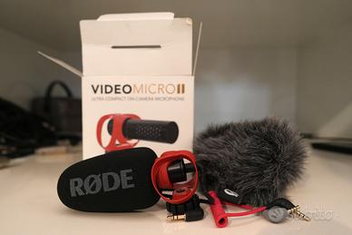 Rode VideoMicro II microfono per fotocamera