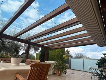 PERGOLA IN LEGNO FULL OPTIONAL!! Mis 611 x 522 cm