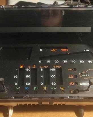 Cruscotto digitale Fiat Uno Turbo ie  Mk1