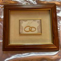 Quadro per anniversario 50 anni di matrimonio