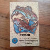 puzzle vintage zodiaco segno PESCI MB anni 70 125