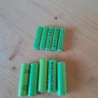 pile ricambio faretti solari da giardino