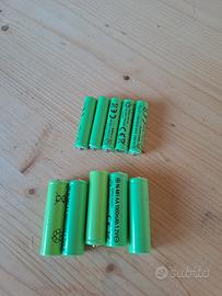 pile ricambio faretti solari da giardino