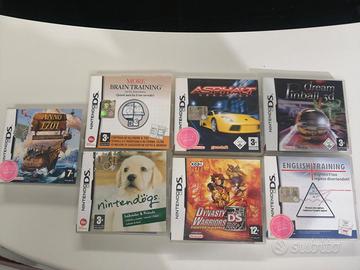 Giochi originali per nintendo ds con custodia