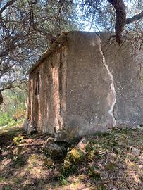 Terreno con rustico agricolo e magazzino