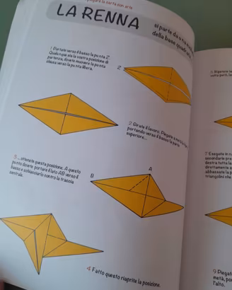 libro per origami in carta