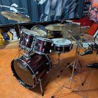 Batteria Mapex Tornado, piatti Paiste 101