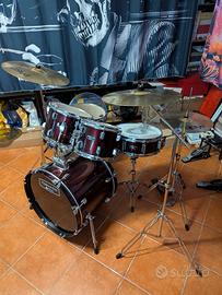 Batteria Mapex Tornado, piatti Paiste 101