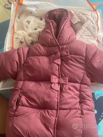 Lotto vest. invernali bimba 12-18 autunno/inverno