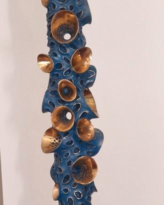 Scultura a colonna di artista italiano