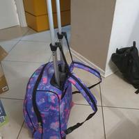 Trolley zaino scuola seven flying dreams