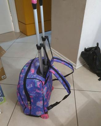 Trolley zaino scuola seven flying dreams