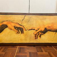 Quando ispirato alla Creazione di Adamo. Legno