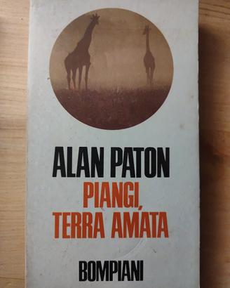 Libro Alan Paton Piangi terra amata