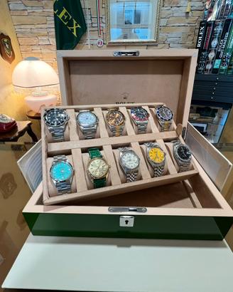 Porta Orologi Rolex 10 Posti “ ESCLUSIVO ” 👇🏻