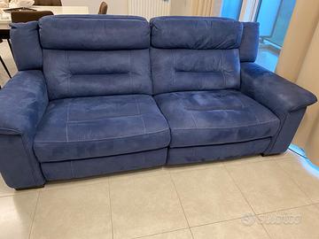 Divano 3 posti con seduta relax elettrica