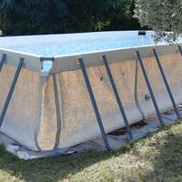 piscina fuoriterra 550x305x122H