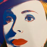 Manifesto, Poster Arte "Andy WARHOL - Ingrid Bergm