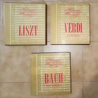 Vinili musica classica Verdi Bach, Liszt