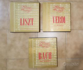 Vinili musica classica Verdi Bach, Liszt