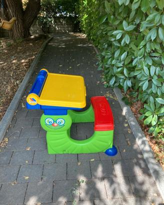 Banco gioco bimbi con contenitore MOLTO