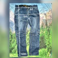 Jeans, uomo, taglia forte