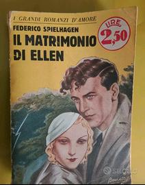 Romanzo anni 30. Sonzogno editore 