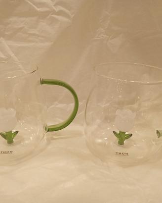 2 mug vetro con 🌷 Forever love 450ml thun