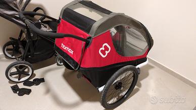carretto bici hamax 3 ruote