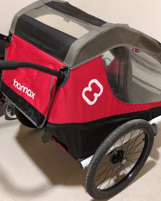 carretto bici hamax 3 ruote